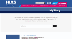 Desktop Screenshot of mystory.hias.org